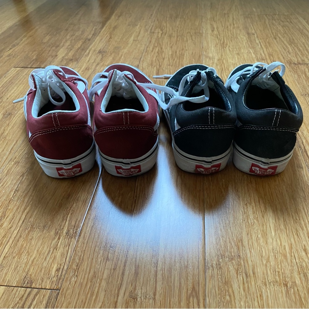 Two pairs of Vans Women’s 7.5 - Picture 5 of 7